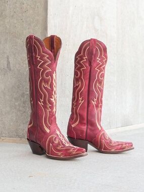 Dan Post Women’s Silvie Boots - Red Cowgirl Western Boot